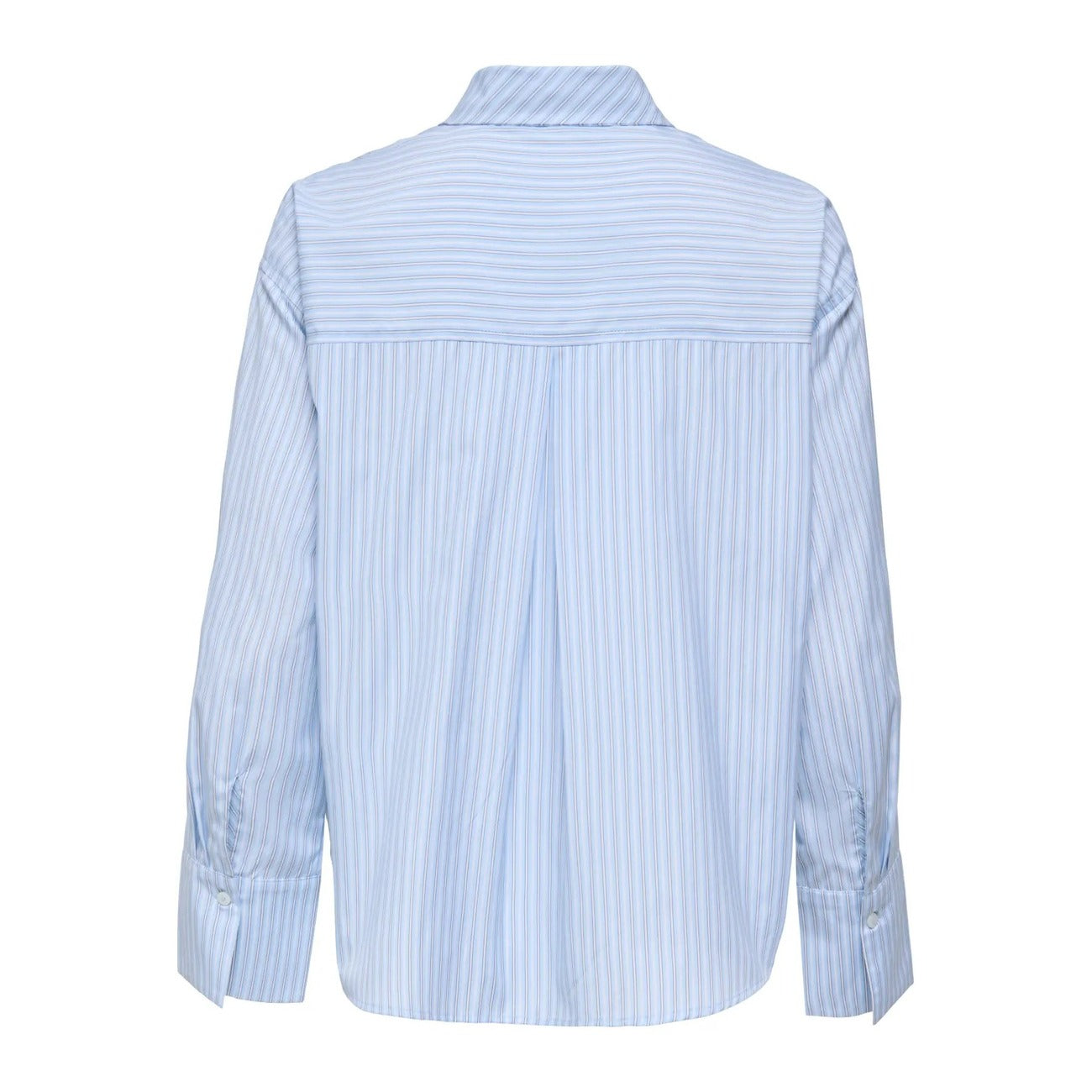 Chemise Rayée Only Femme – Bleu Azur