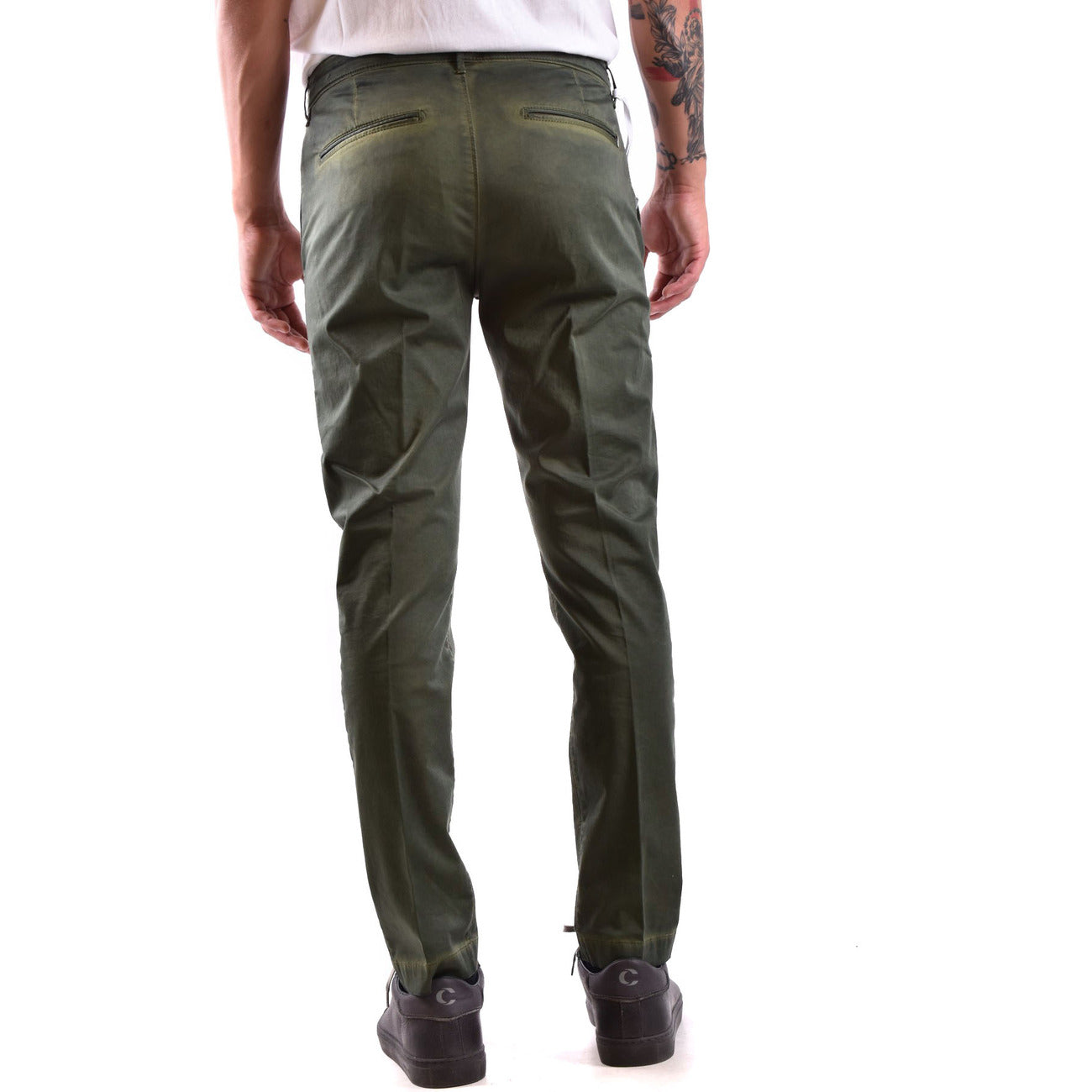 Pantalon homme Dondup en coton – Vert