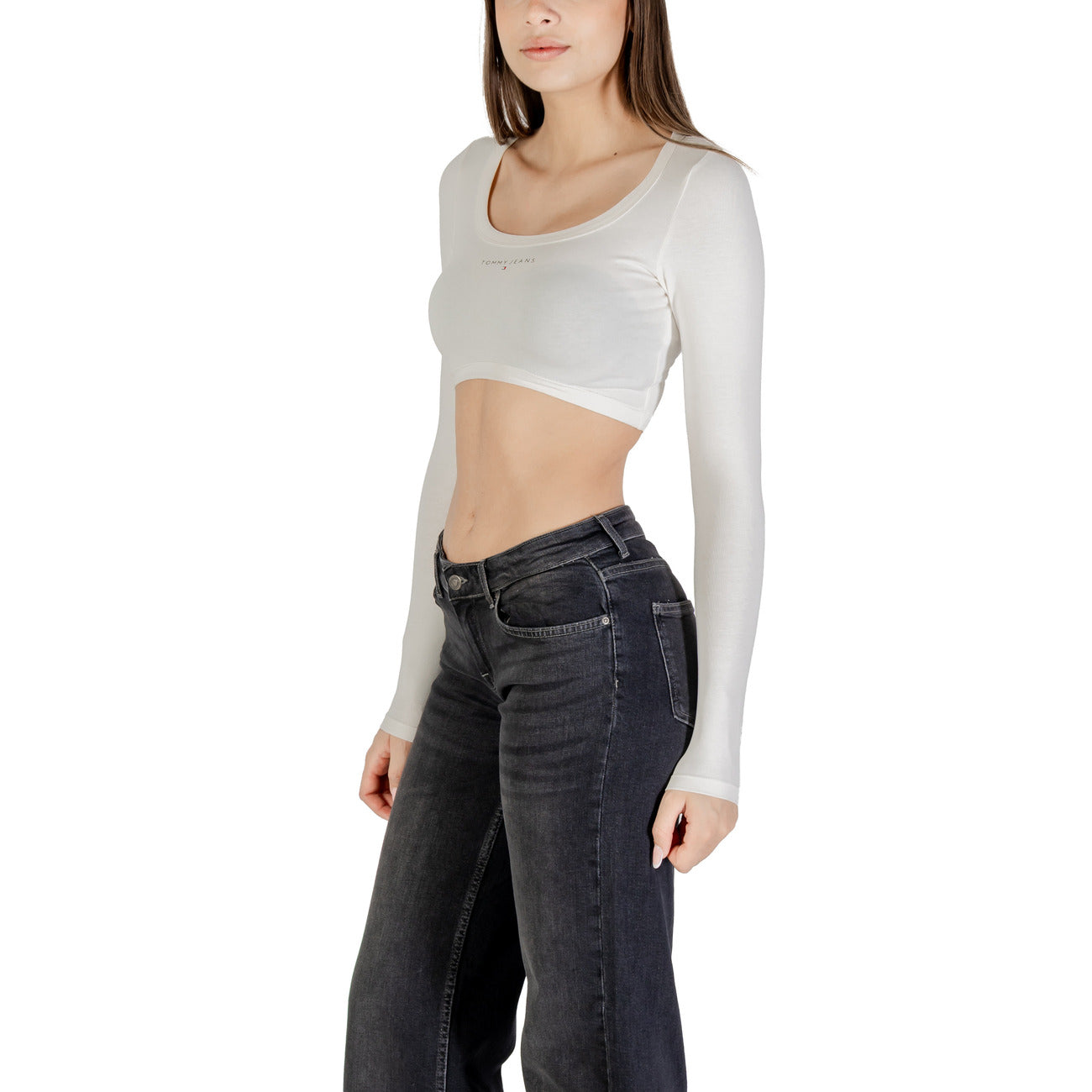 Tommy Hilfiger Jeans women's white T-shirt