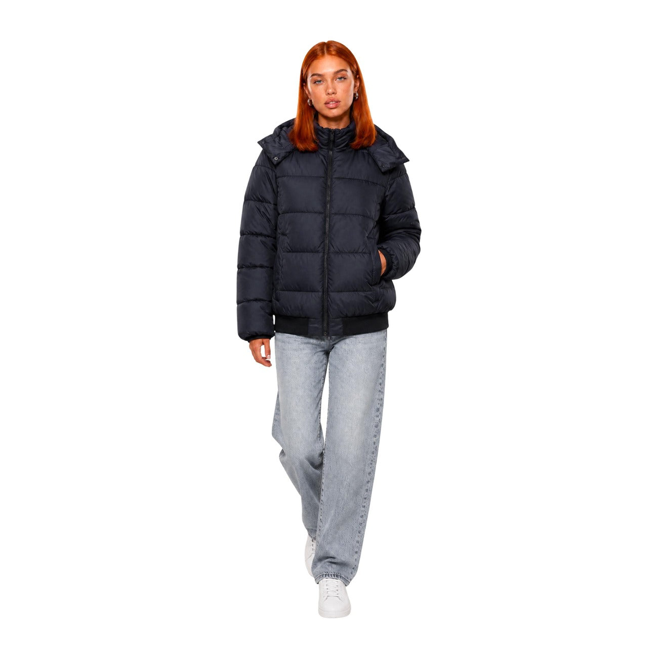 Veste EA7 Femme à Capuche – Noir