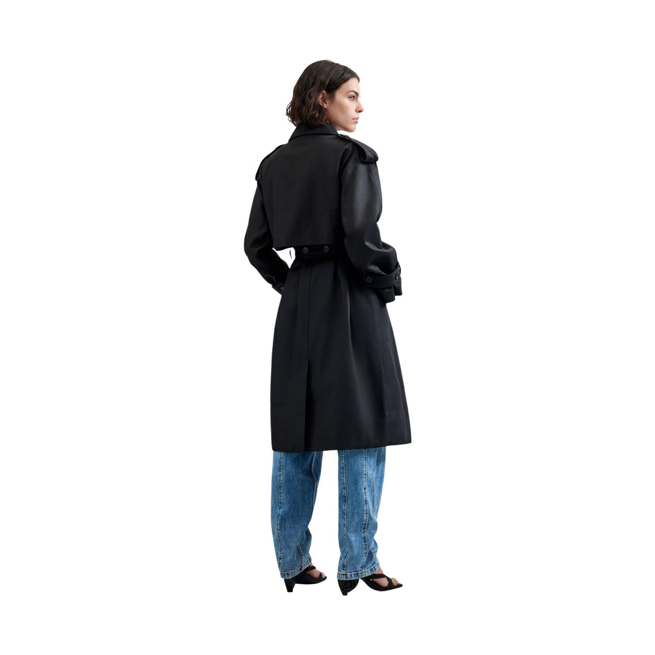 Women's Desigual cotton and lyocell jacket – Black
