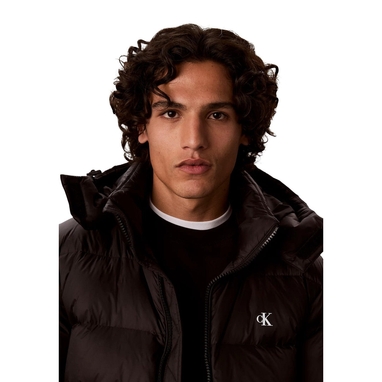 Veste Calvin Klein Jeans Homme à Capuche – Marron