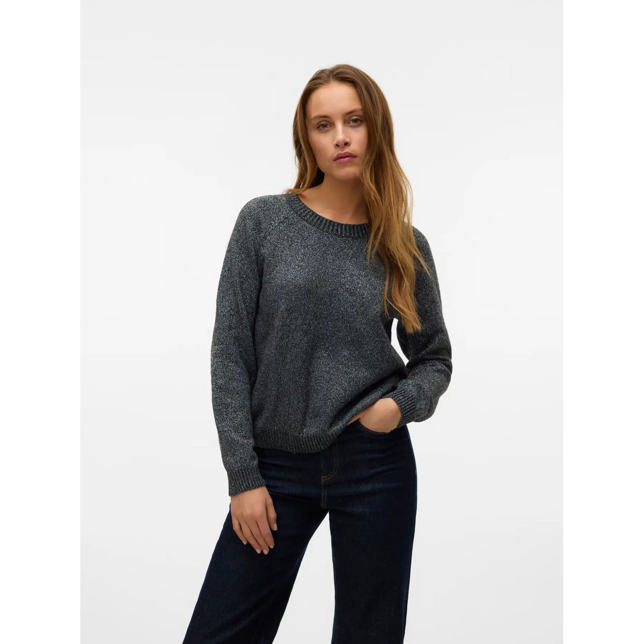 Pull Vero Moda Femme – Gris et Beige