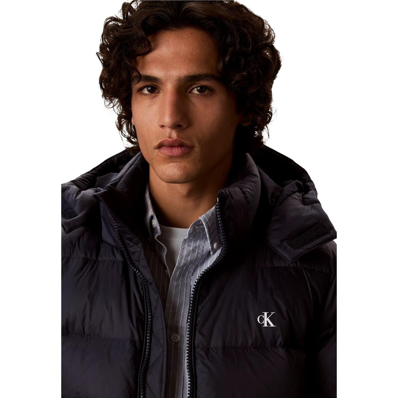 Veste à capuche homme Calvin Klein Jeans – Bleu