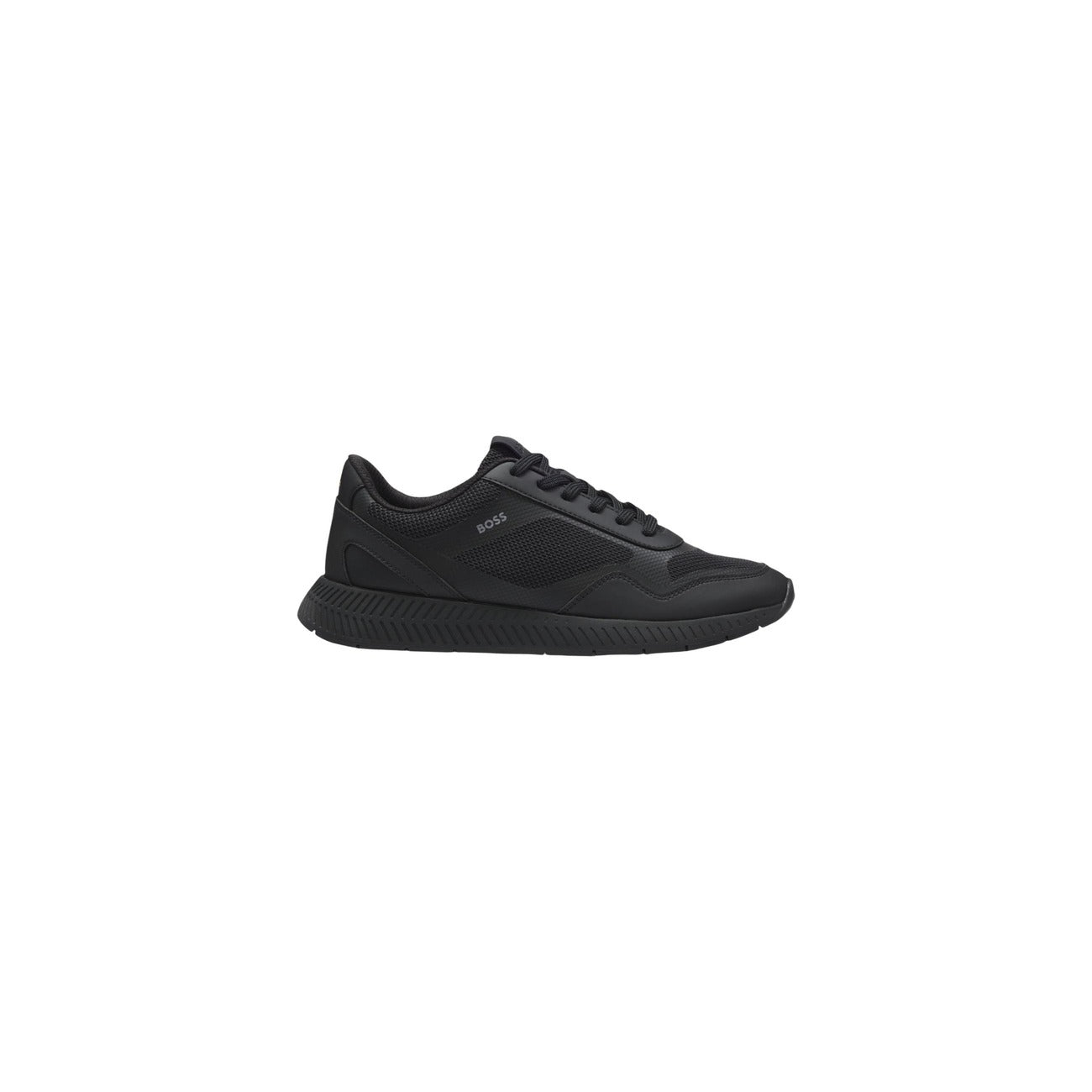 Baskets Boss Titanium Runn Methal Homme – Gris et Noir