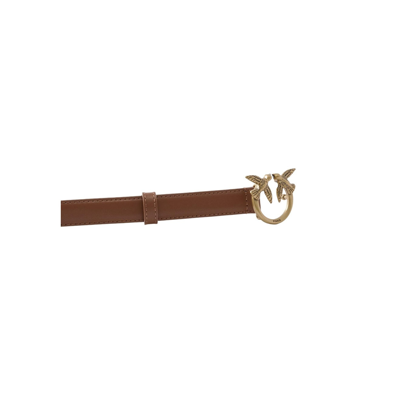 Ceinture femme Pinko en cuir – Beige