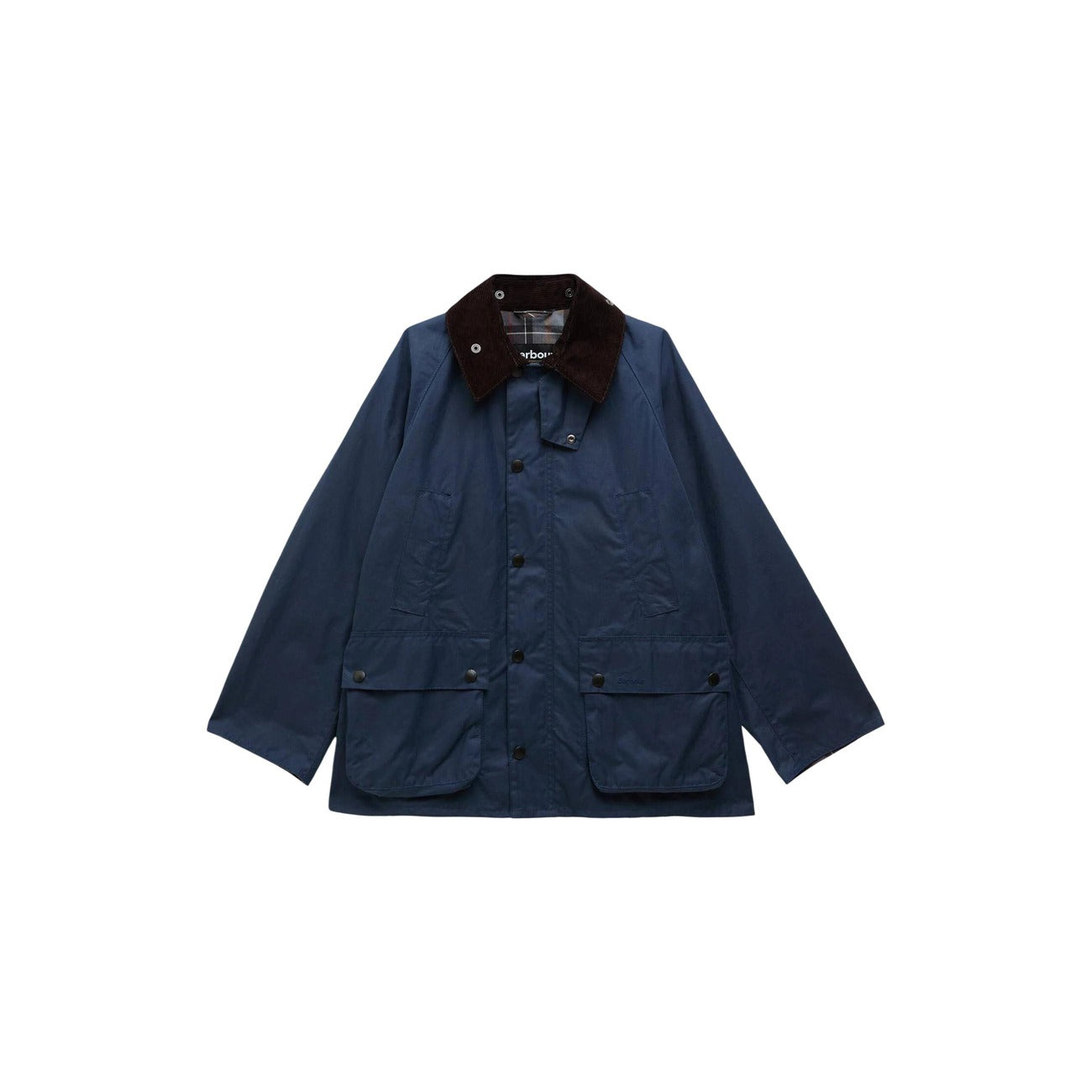 Veste zippée homme Barbour en coton – Bleu