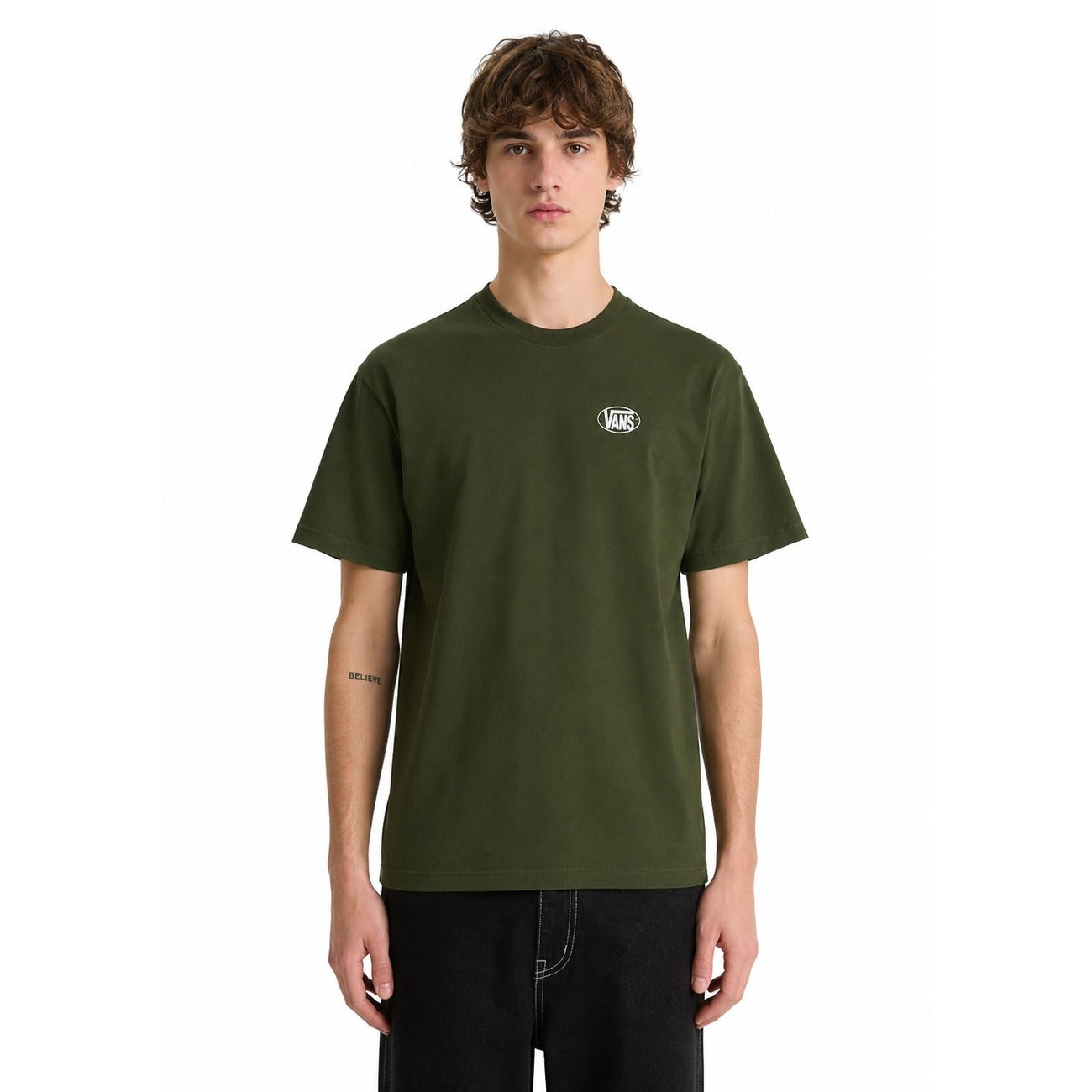 T-shirt Vans Homme Imprimé – Vert