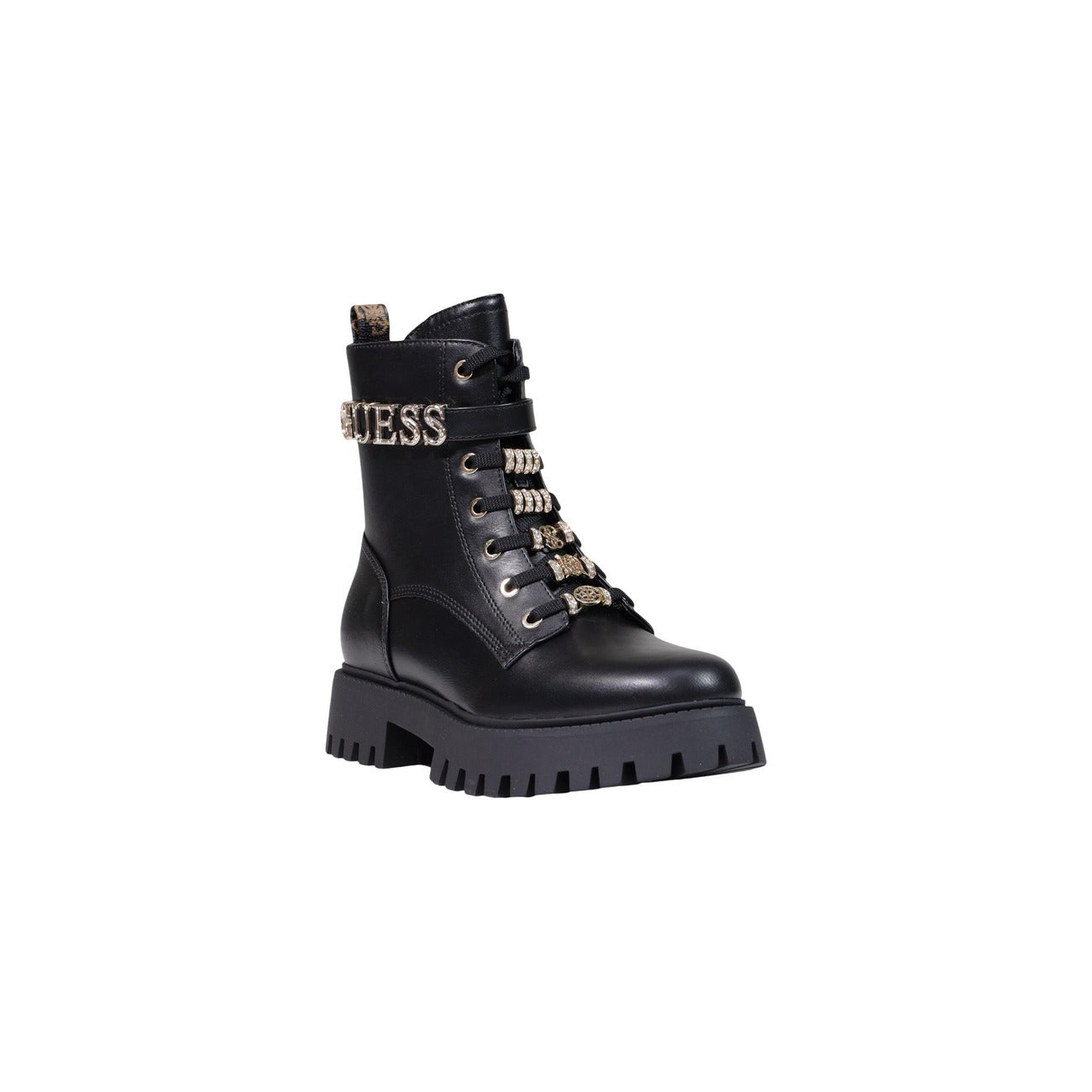 Bottines Guess Femme Ficki – Noir