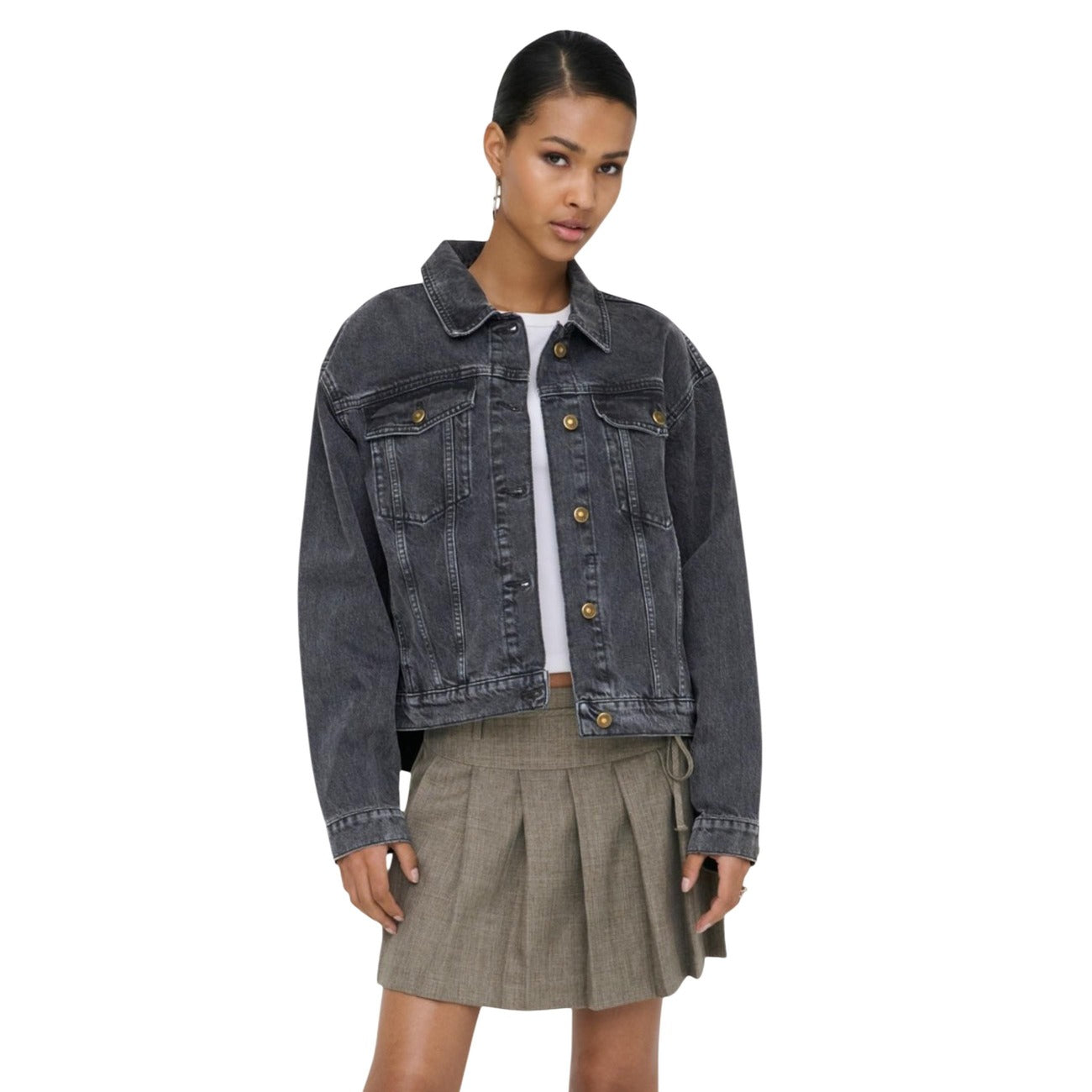 Veste Only Femme en Coton – Noir