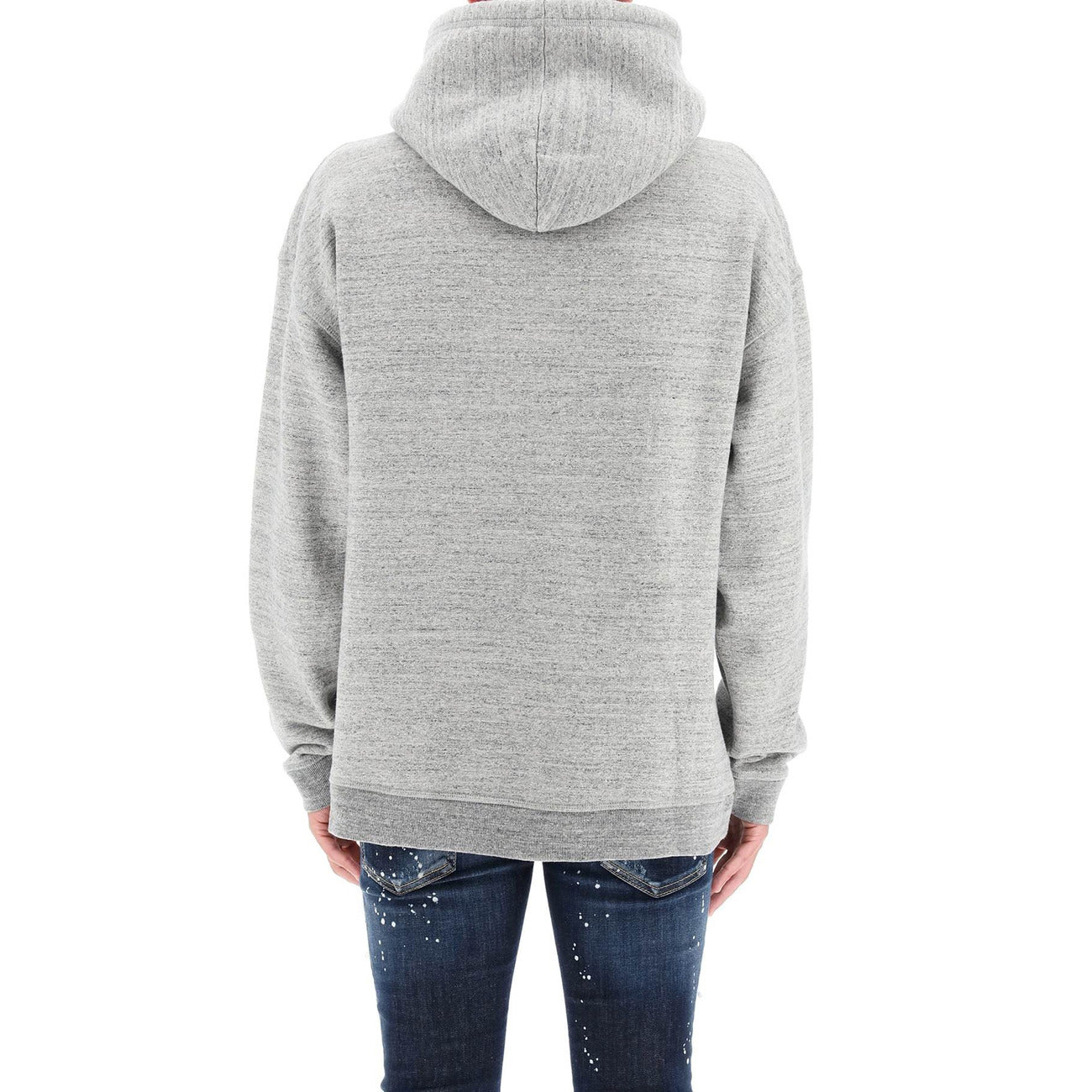 Sweat à capuche homme Dsquared – Gris