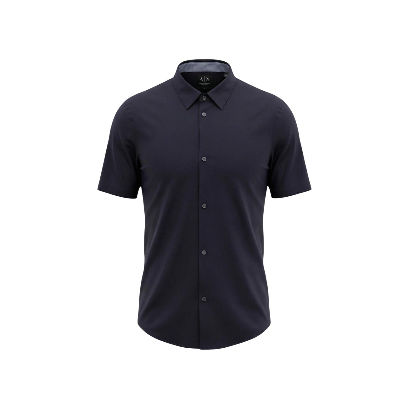 Armani Exchange Men's Shirt - Blue and White