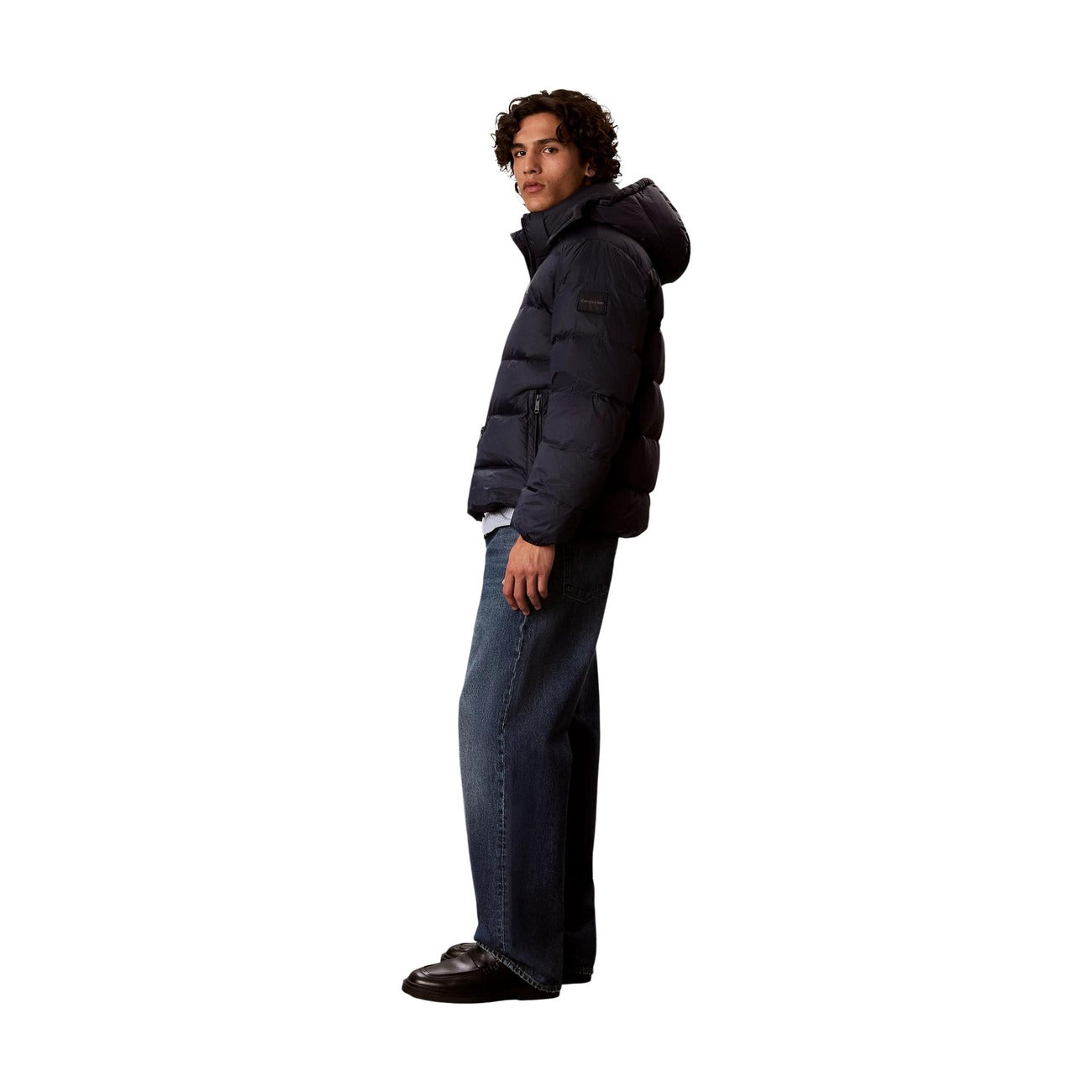 Veste à capuche homme Calvin Klein Jeans – Bleu