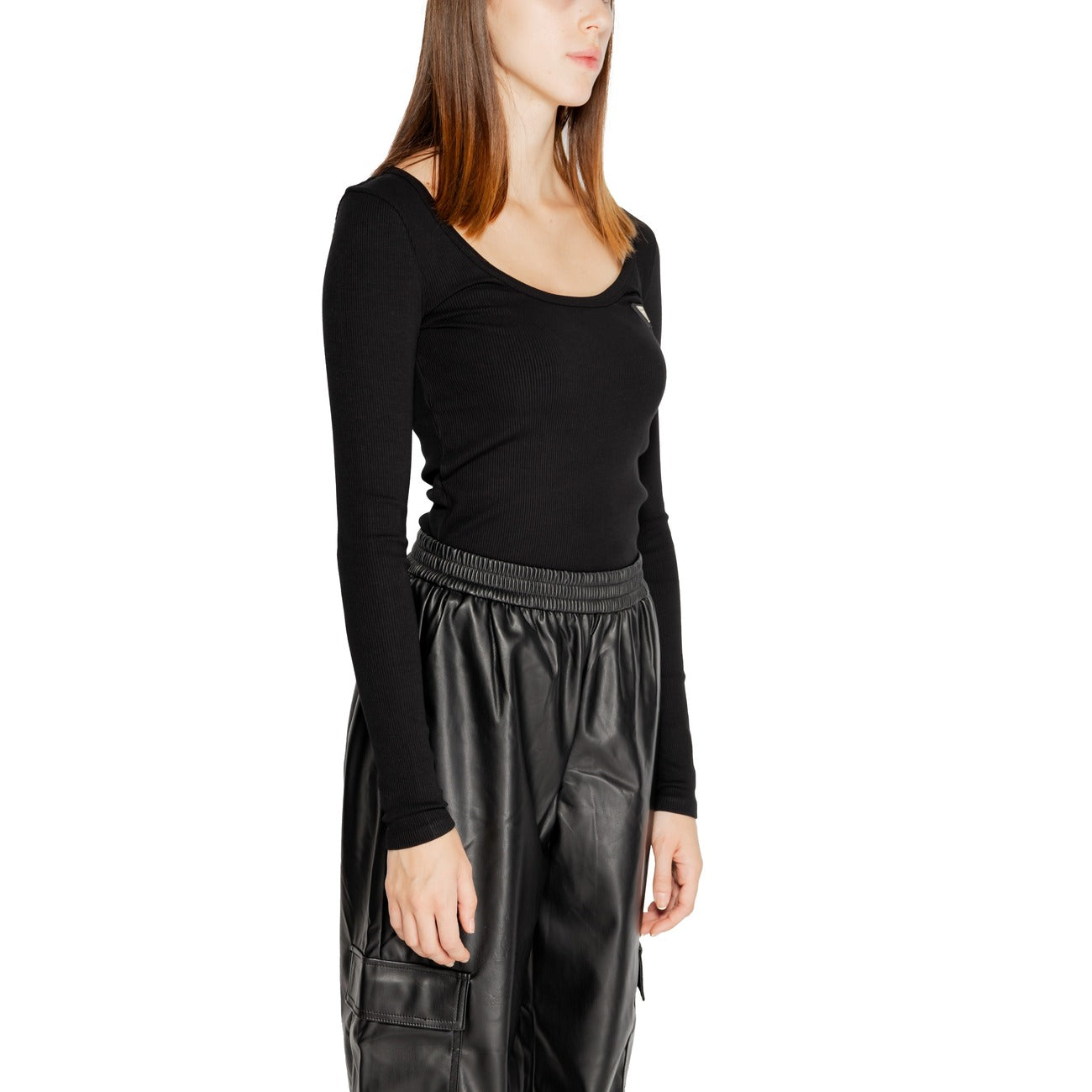 Guess Active Women's Black Long-Sleeved T-Shirt