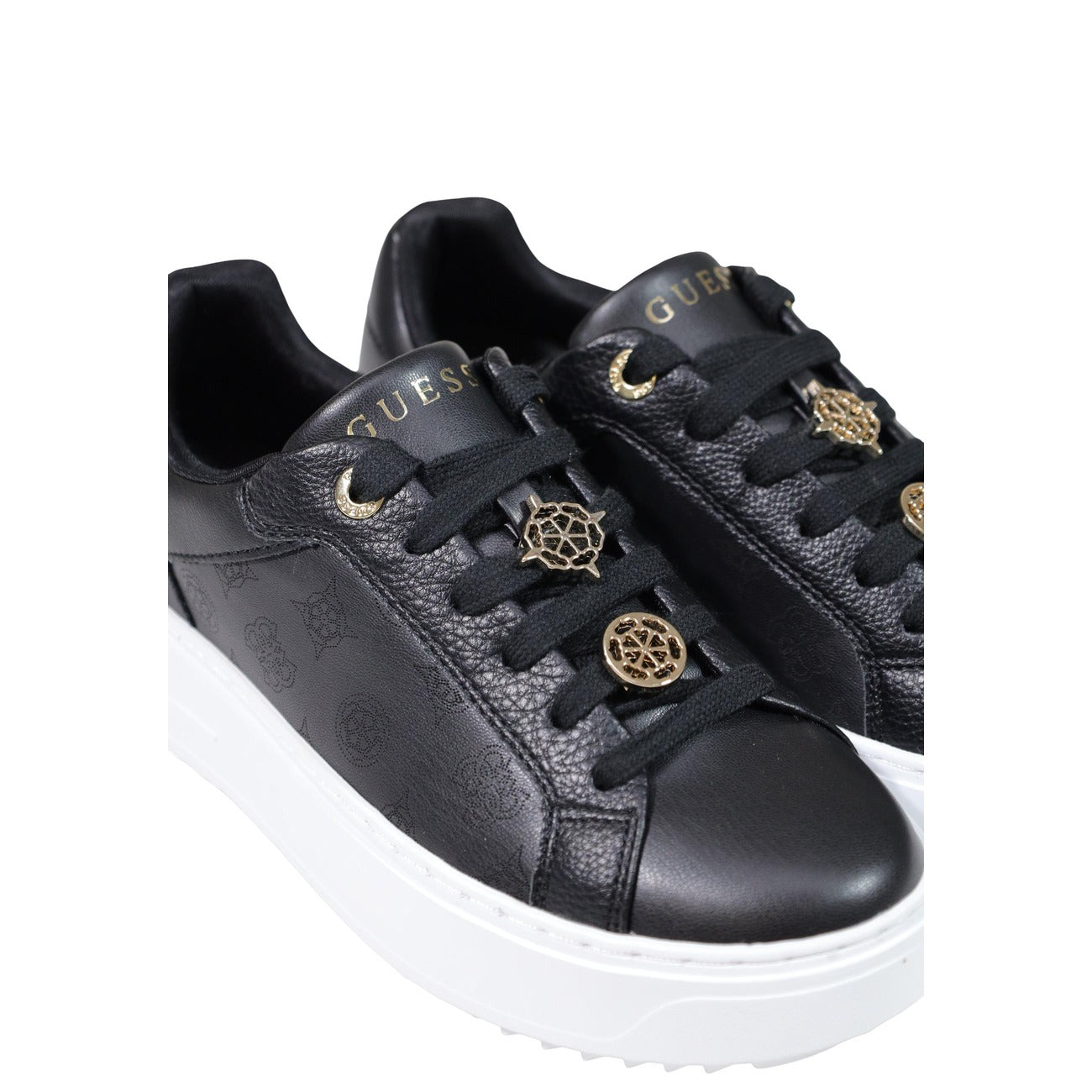 Baskets Guess Femme Duena – Noir/Blanc