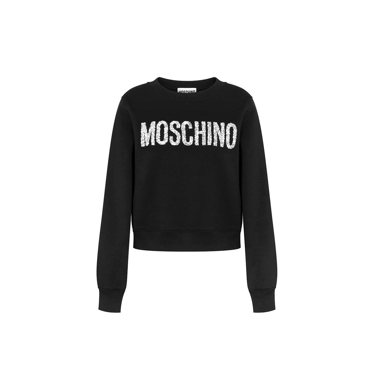 Women's Black Printed Sweatshirt – Moschino