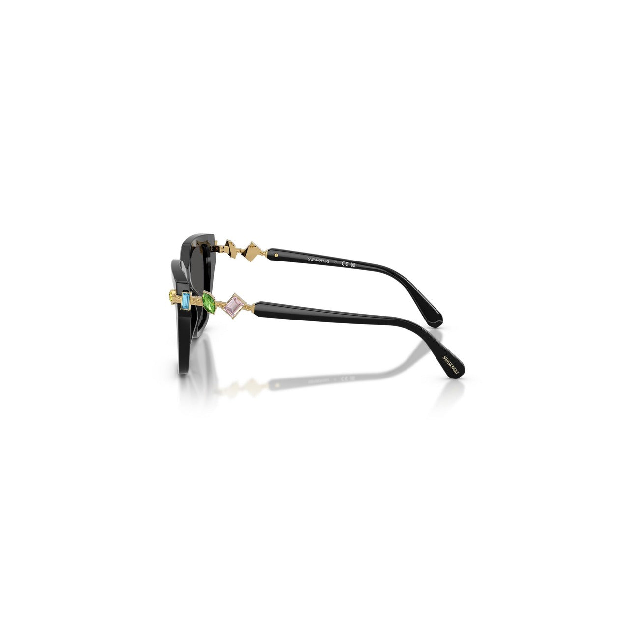 Lunettes de Soleil Swarovski Femme – Noir