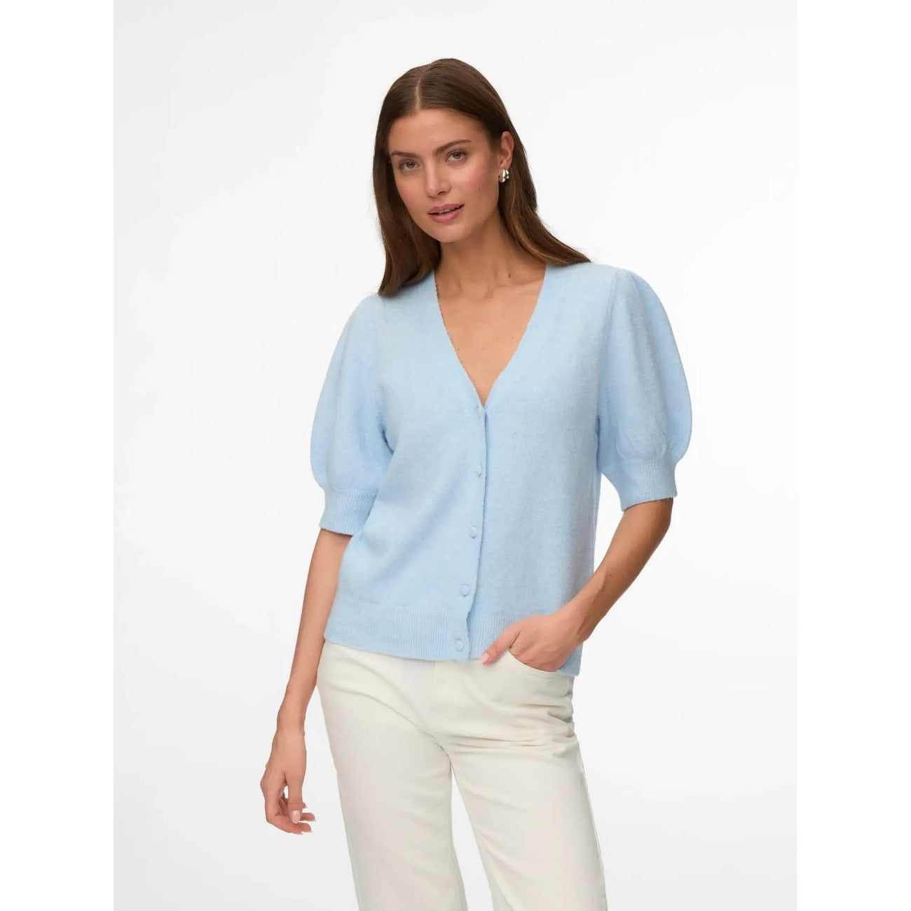 Cardigan Vero Moda Femme – Bleu Azur