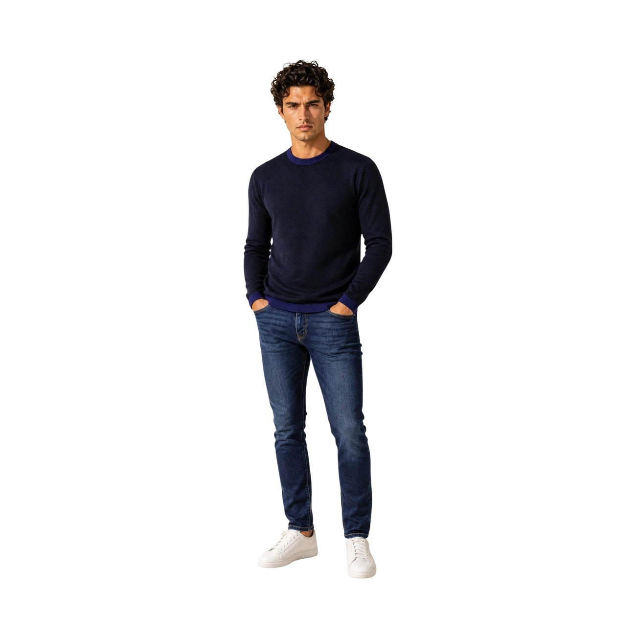 Pull Armani Exchange Homme – Blanc