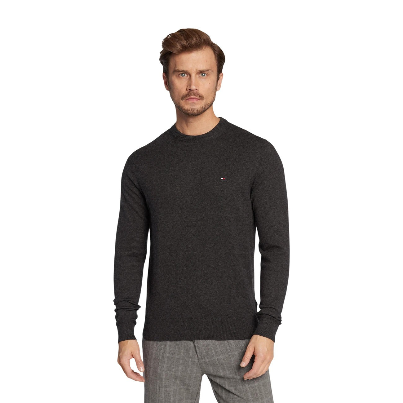 Pull homme Tommy Hilfiger coton & cachemire – Plusieurs coloris