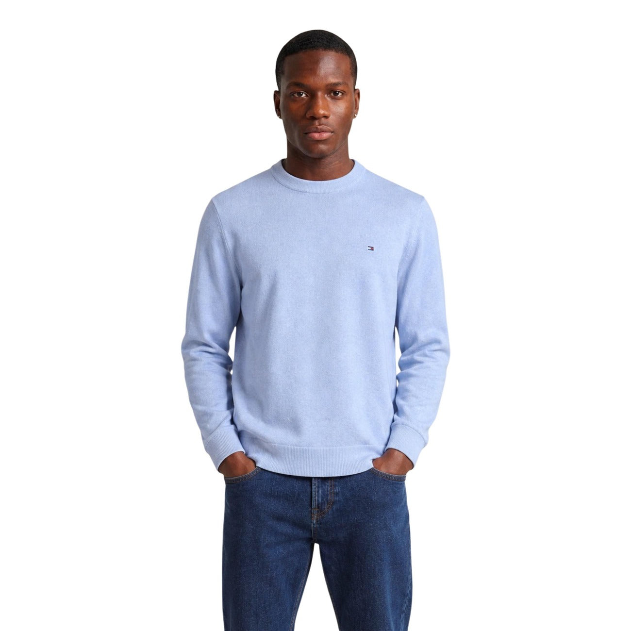 Pull homme Tommy Hilfiger coton & cachemire – Plusieurs coloris