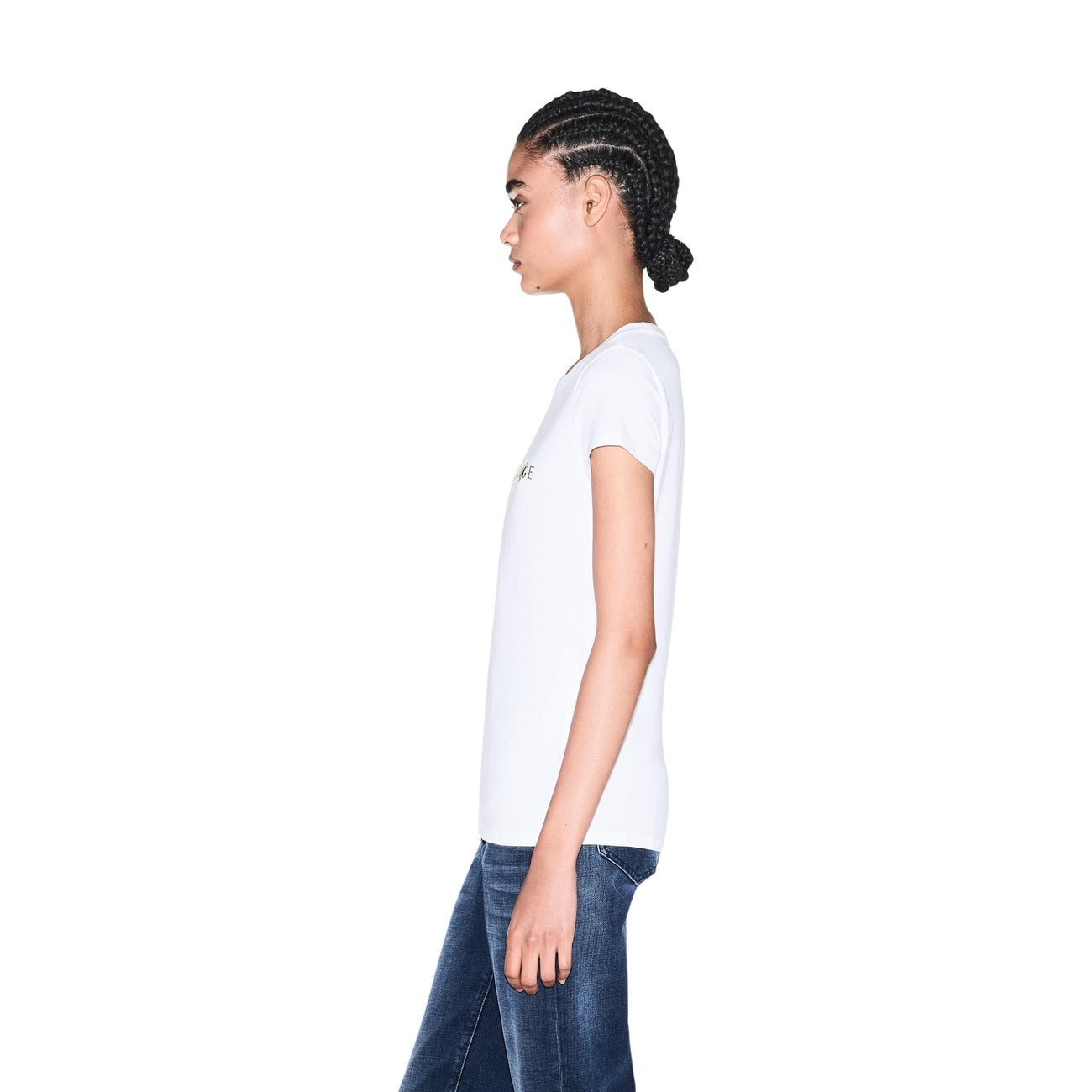 Women's White Armani Exchange T-shirt