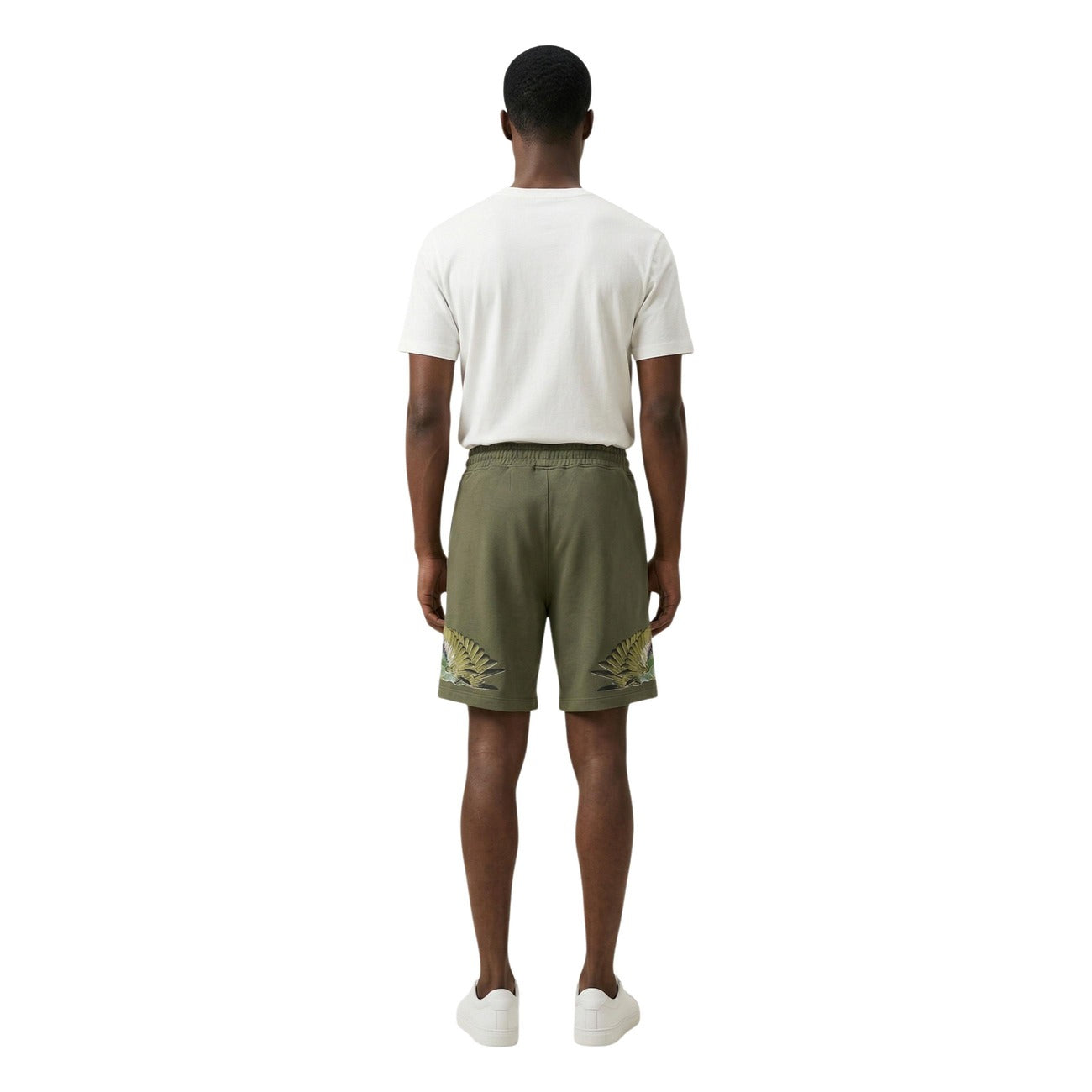 Men's County Of Milan Cotton Bermuda Shorts – Green