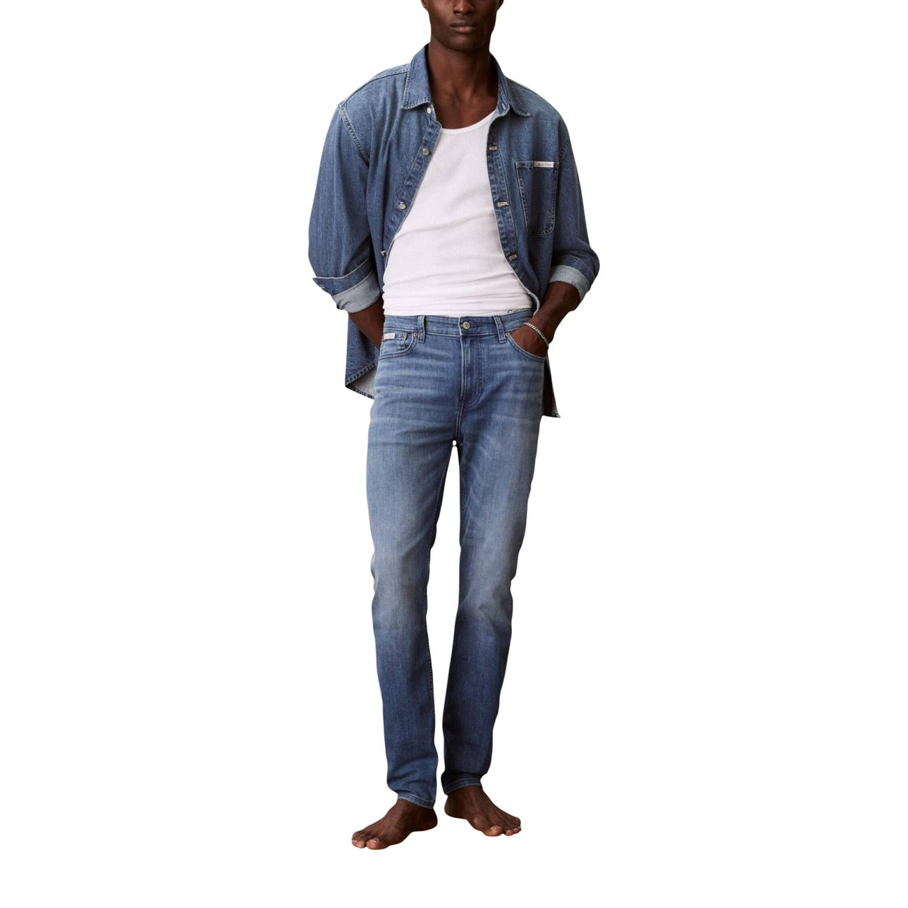 Jean Calvin Klein Jeans Homme bleu