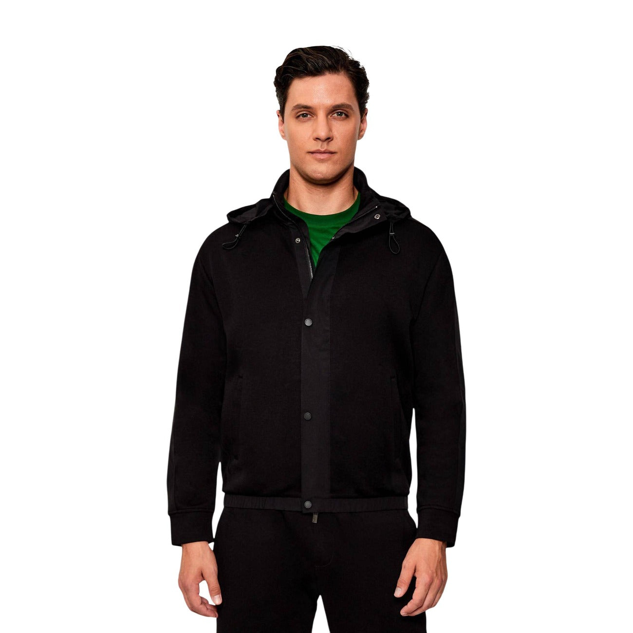 Sweat à Capuche Armani Exchange Homme – Noir