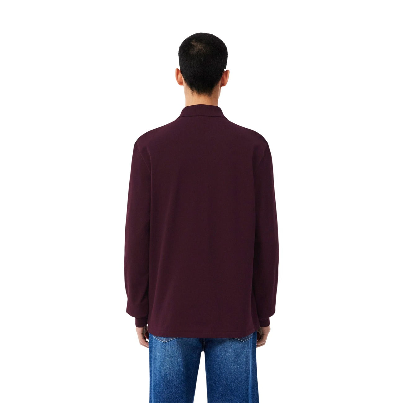 T-shirt Manches Longues Lacoste Homme – Violet