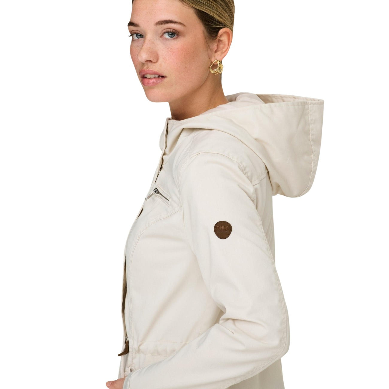 Veste femme Only à capuche zippée