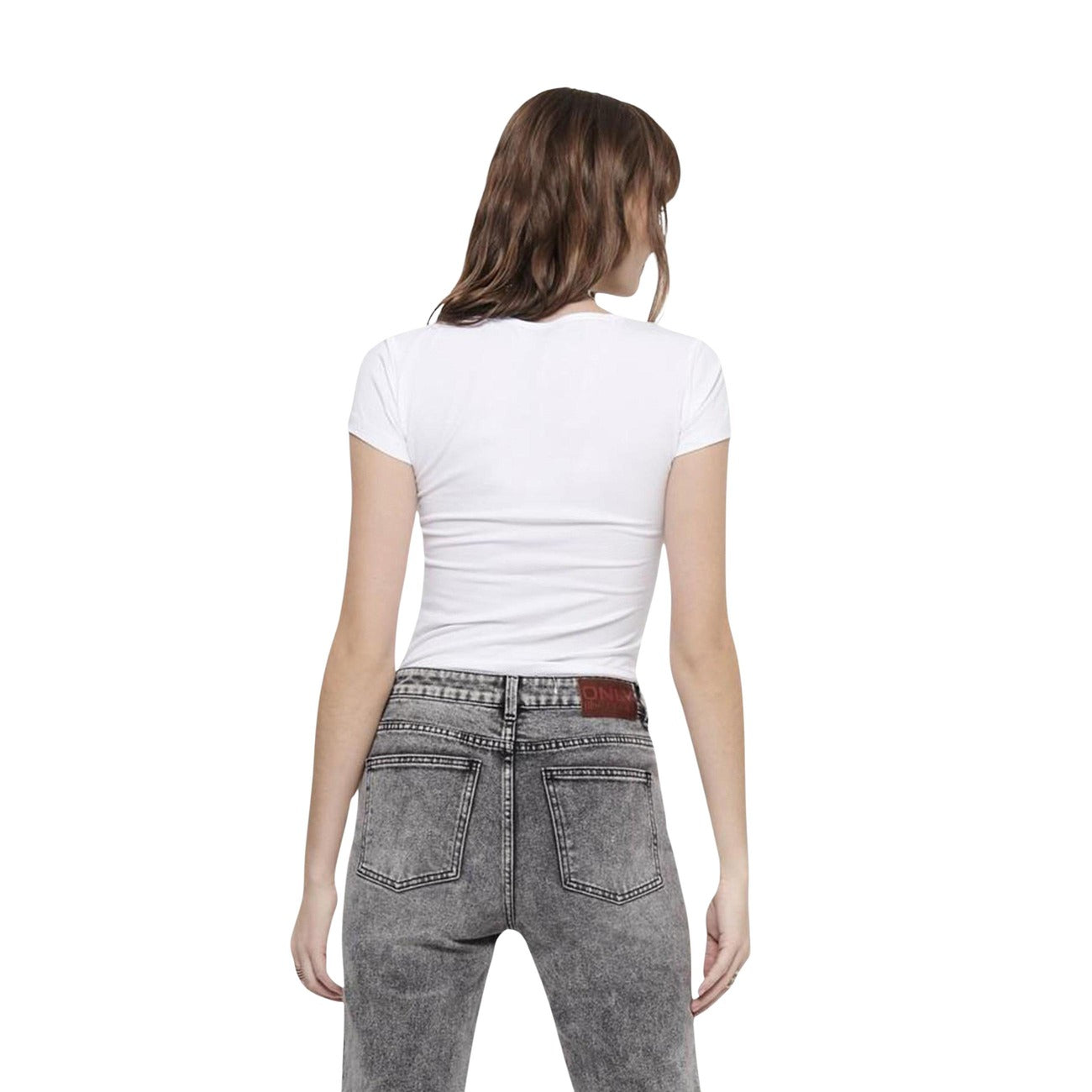 Only women's white T-shirt