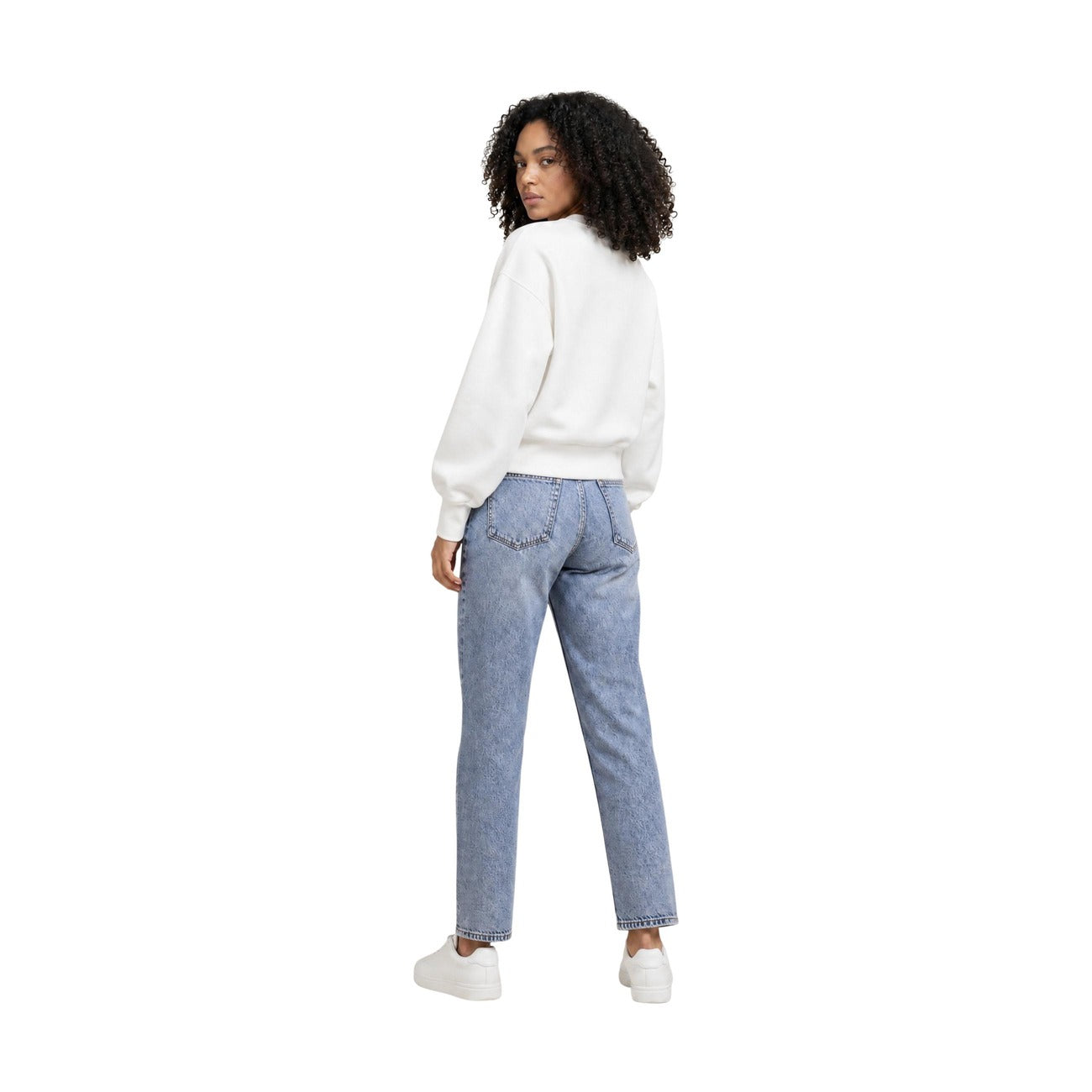 Pull Guess Madeline Femme – Blanc et Noir