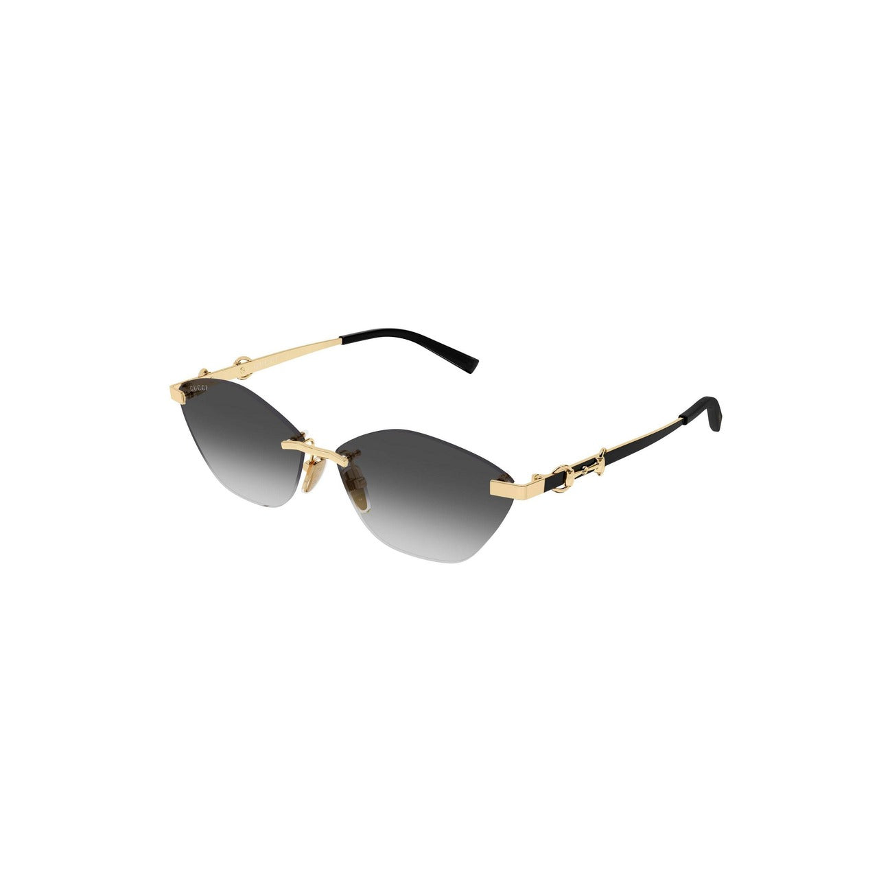 Gucci Women's Metal Sunglasses – Brown and Gold
