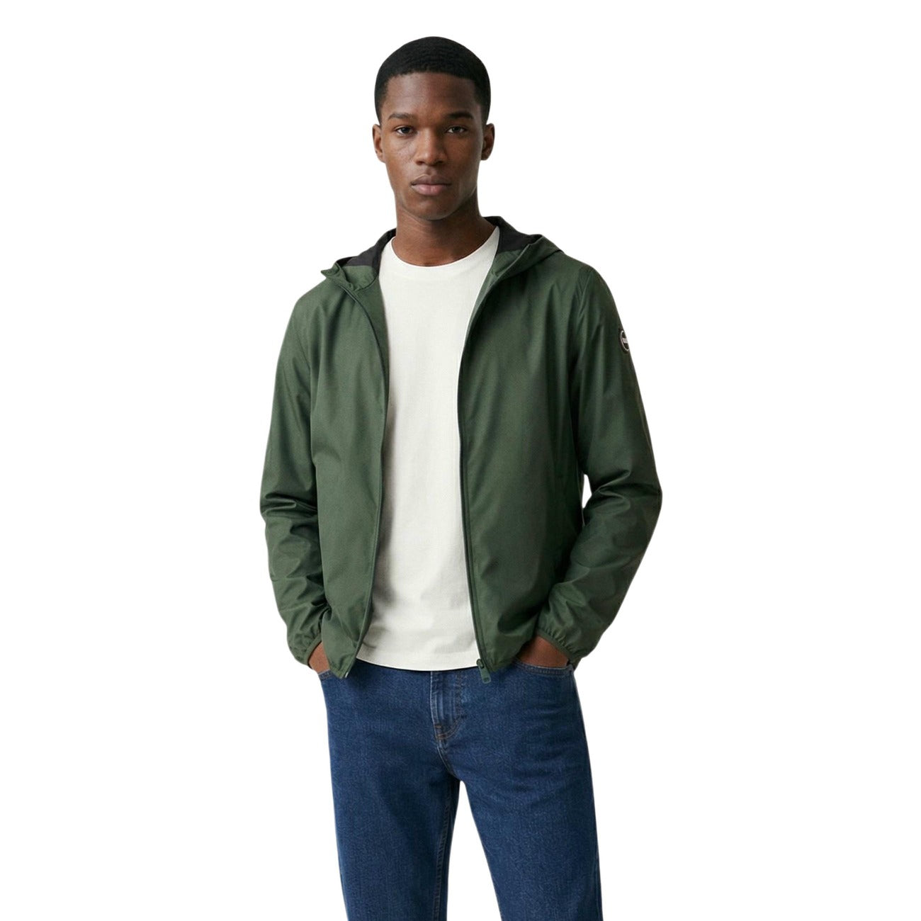 Men's Green Colmar Originals Hooded Jacket