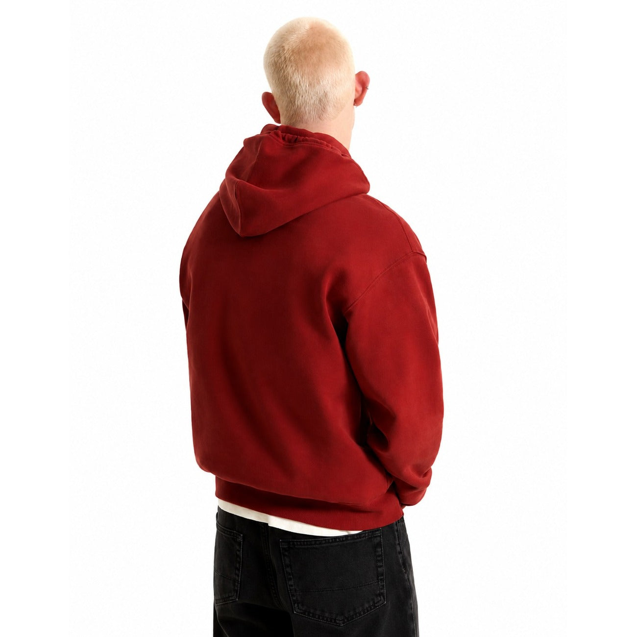 Sweat à capuche Vans Homme VN0010G8H891 – Bordeaux