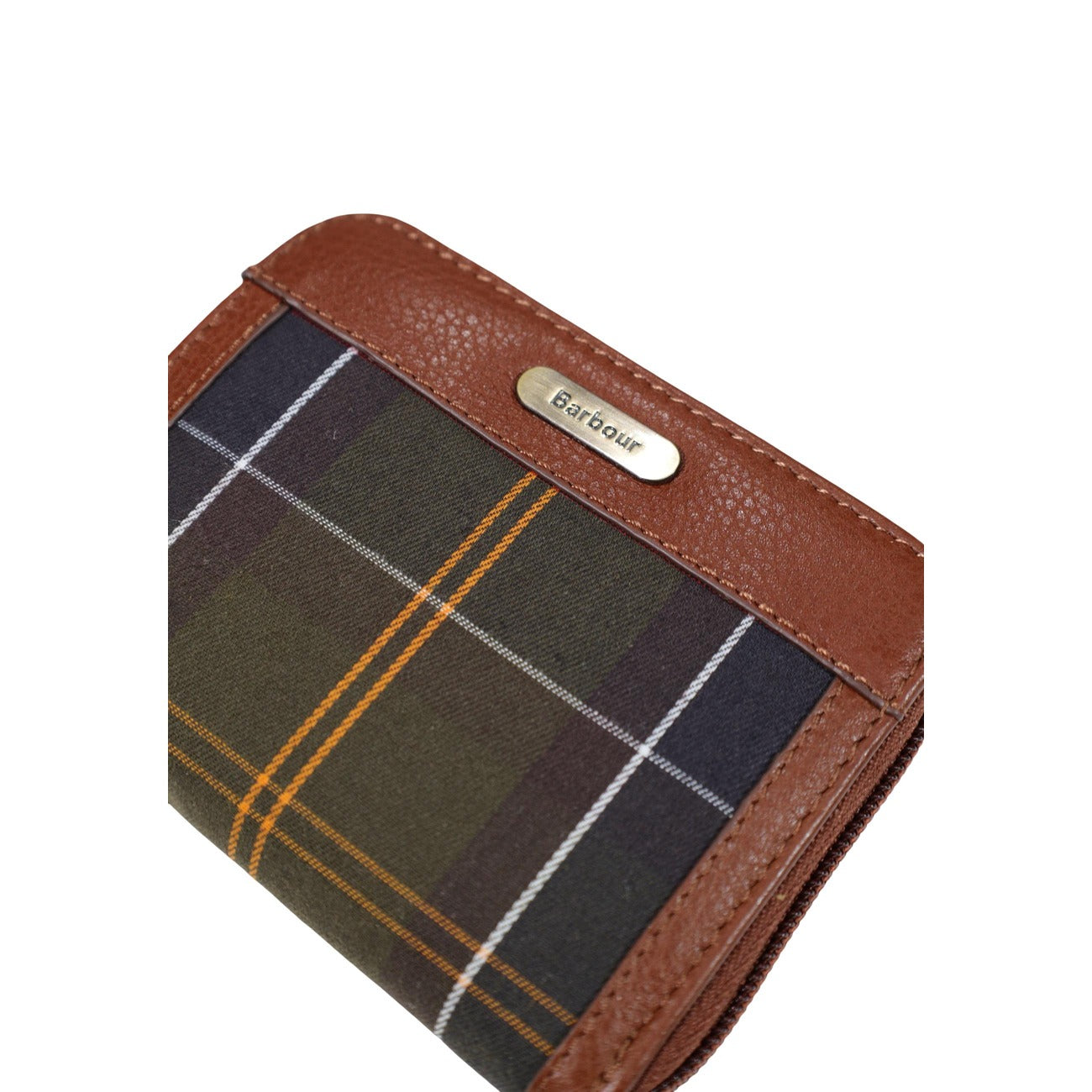Portefeuille Barbour Femme en Cuir – Marron