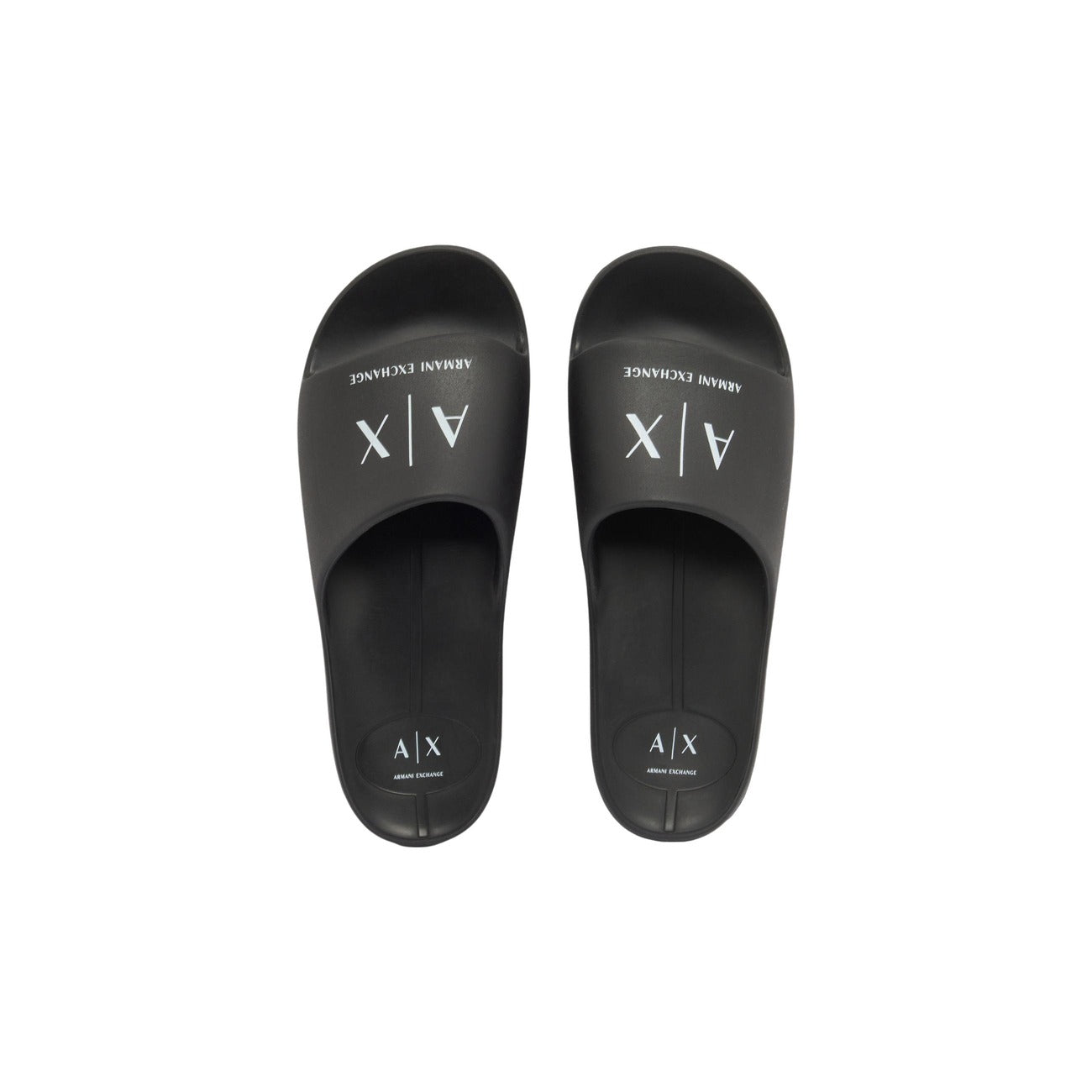 Mules Armani Exchange Homme – Noir, Blanc et Bleu