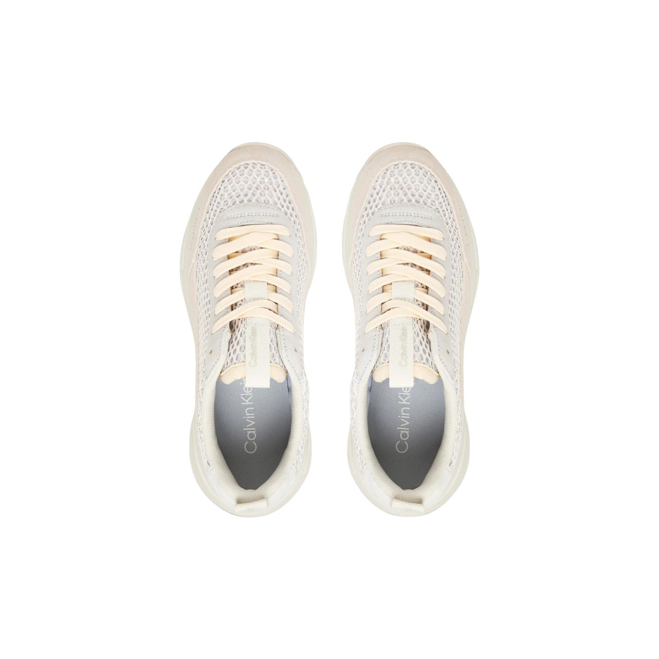 Baskets Calvin Klein Jeans Femme beiges