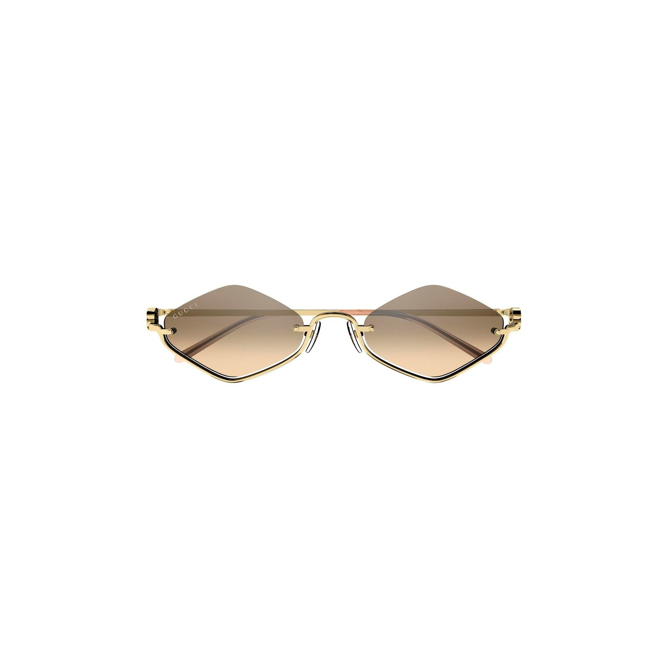 Gucci Geometric Women's Sunglasses – Gold