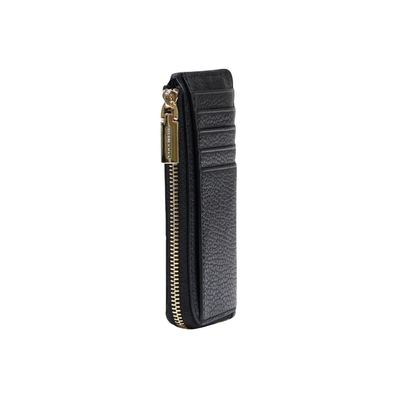 Portefeuille Coccinelle Metallic Soft Femme – Noir