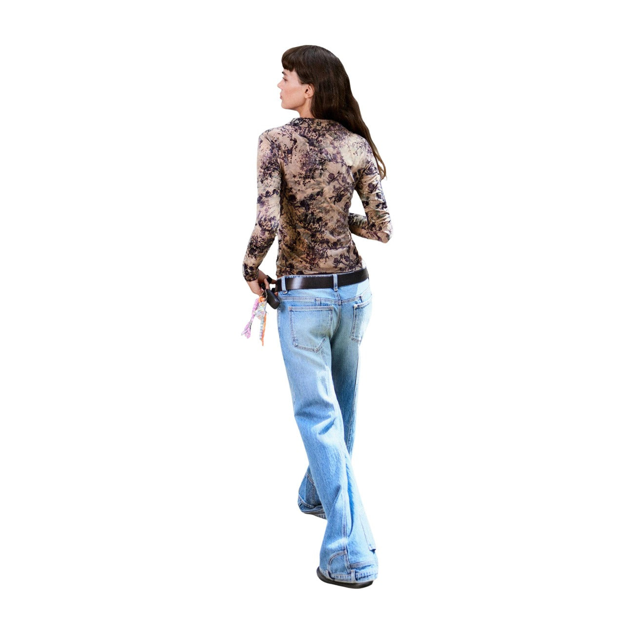 Desigual women's floral shirt – Black