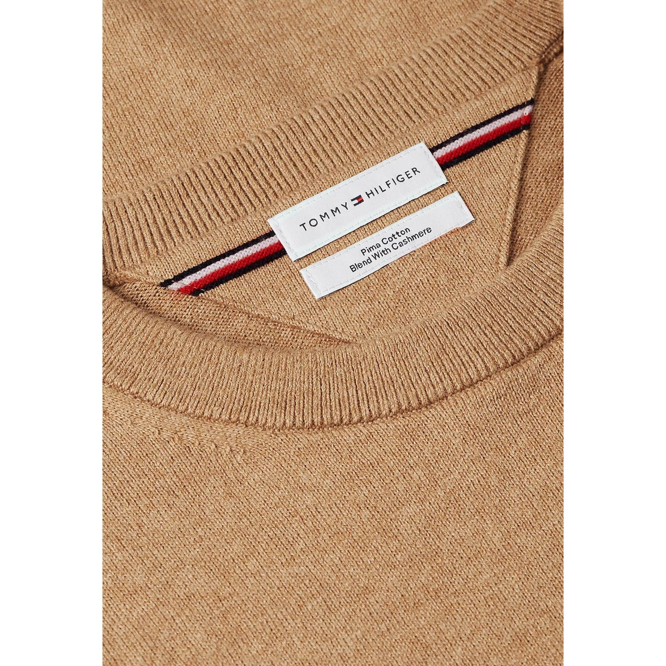 Pull homme Tommy Hilfiger coton & cachemire – Plusieurs coloris