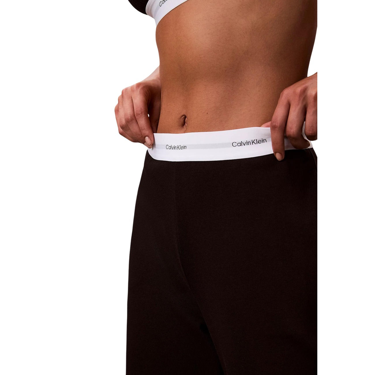 Pantalon Jersey Calvin Klein Femme – Noir