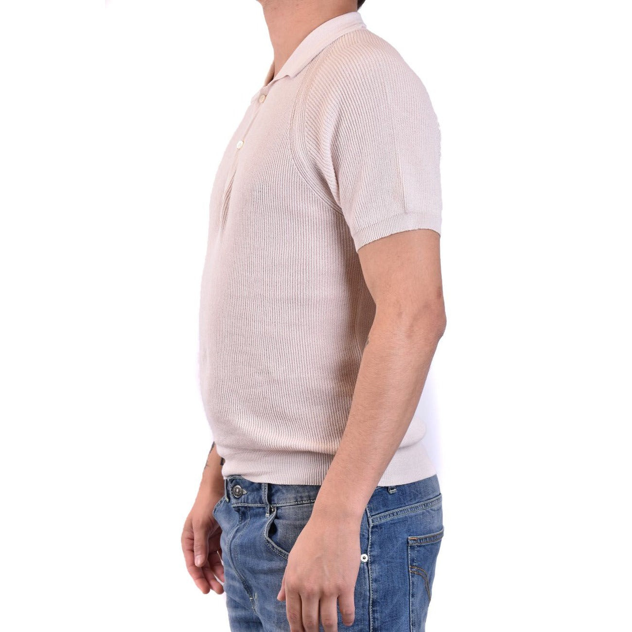 Polo homme Laneus en coton – Blanc