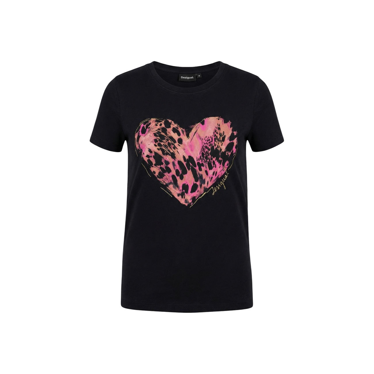 T-shirt Desigual Femme noir