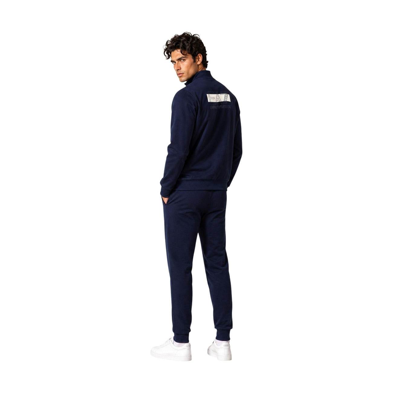 Men's blue EA7 tracksuit