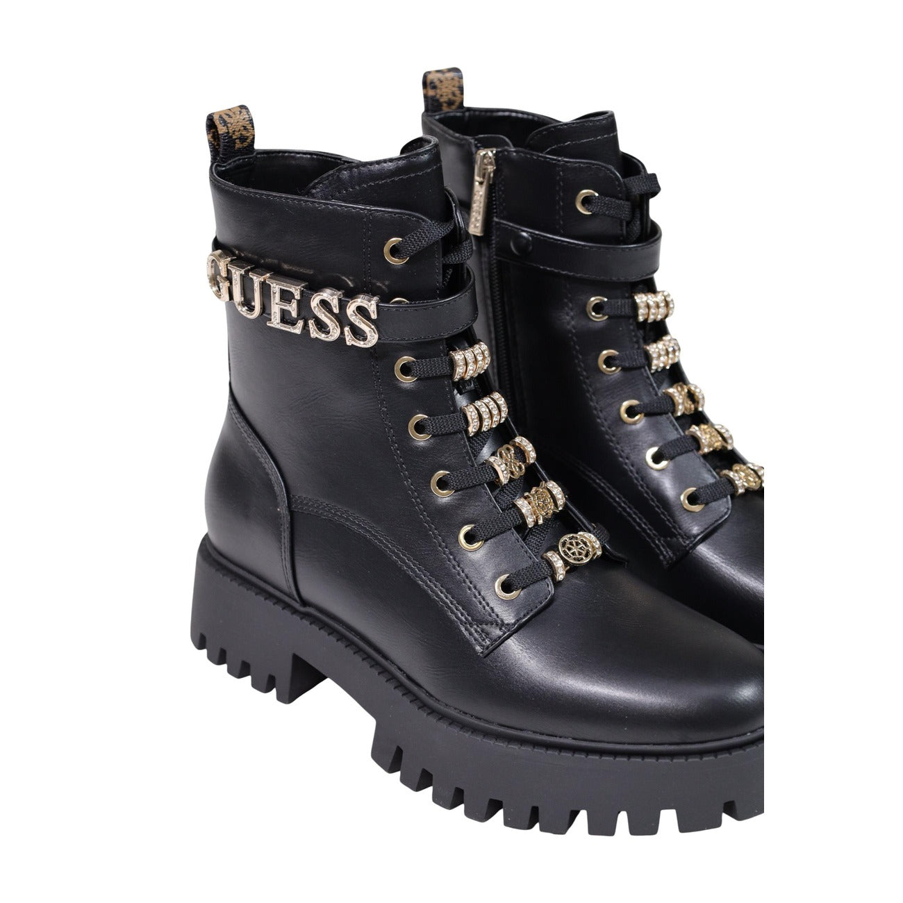 Bottines Guess Femme Ficki – Noir