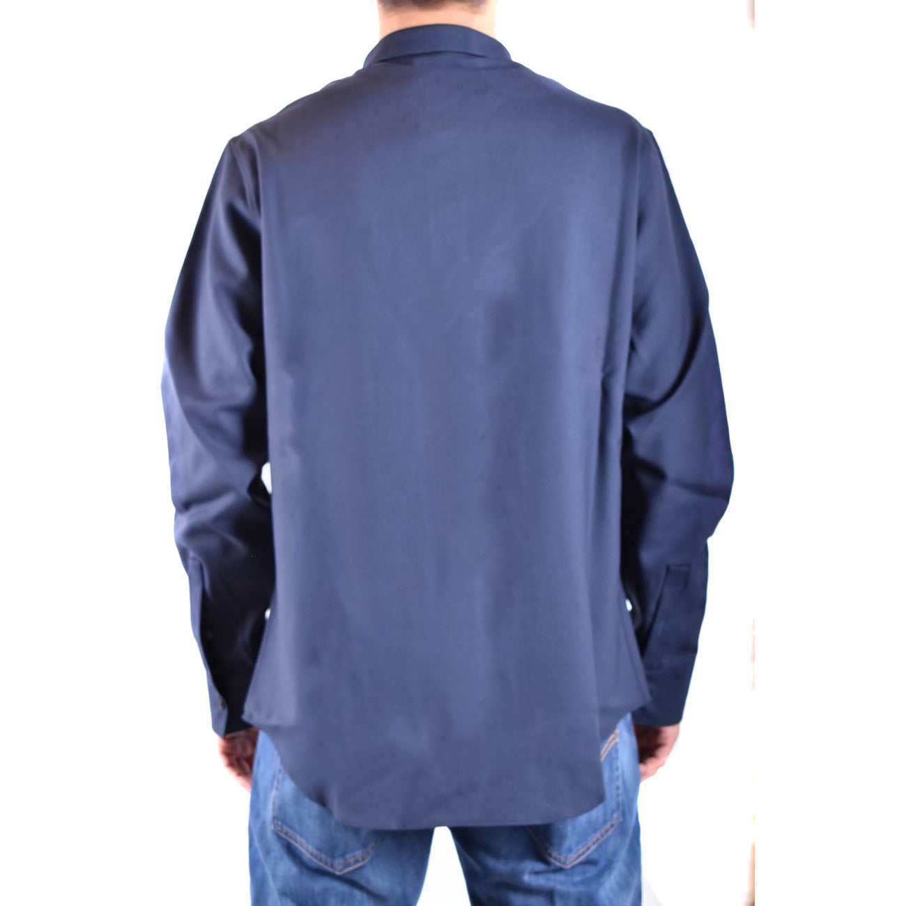 Chemise Laneus Homme bleue en laine