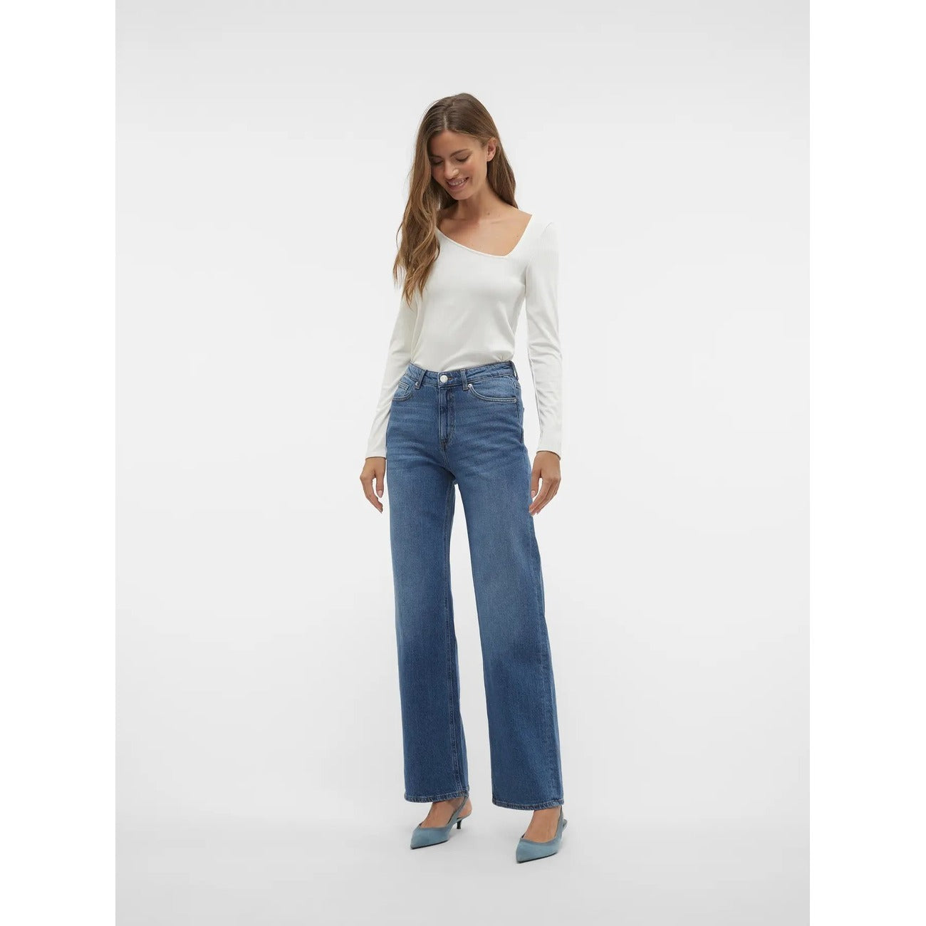Jean Vero Moda Femme – Bleu